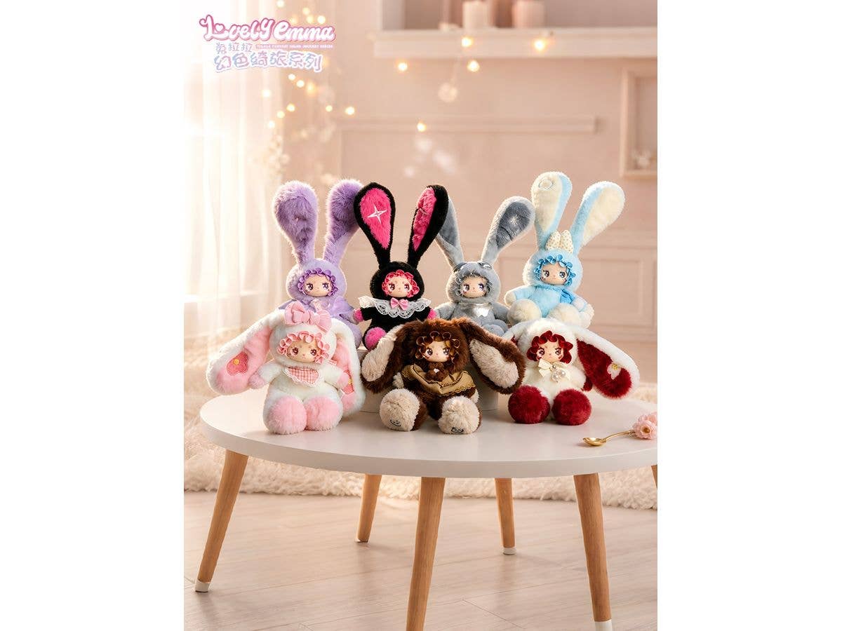 LOVELY EMMA TULALA ファンタジックカラーの旅シリーズ トレーディングプラッシュ 1Box 6pcs