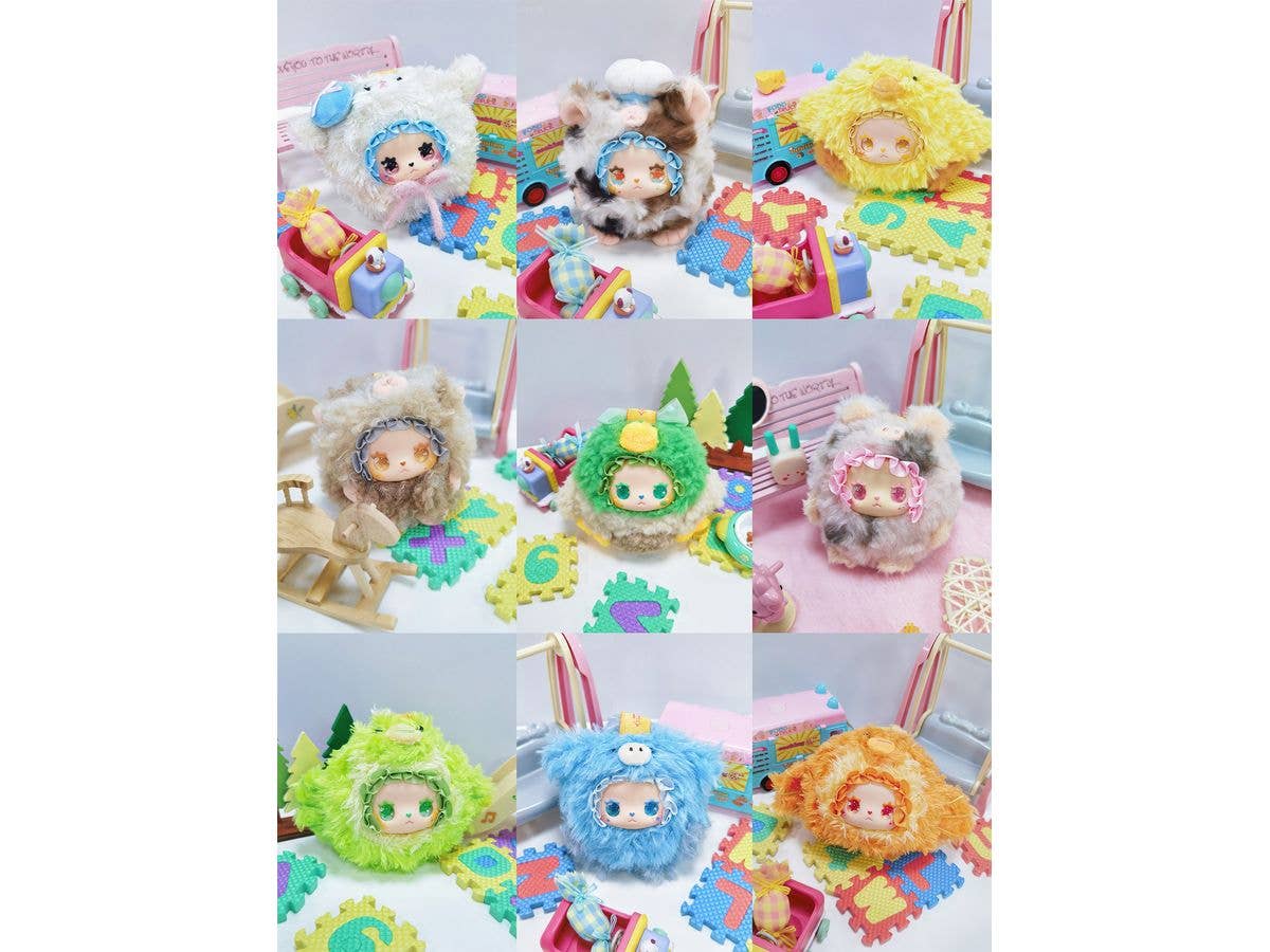 LOVELY EMMA もこもこ楽園シリーズ トレーディングプラッシュ 1Box 8pcs