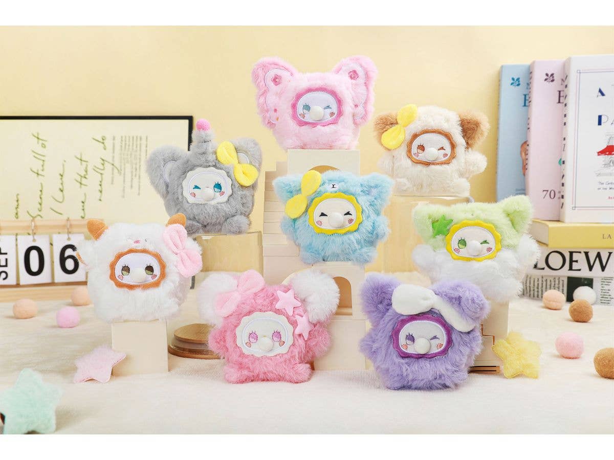 LOVELY EMMA RUA RUA(ルアルア)動物園 風船ガムシリーズ トレーディングプラッシュ 1Box 6pcs