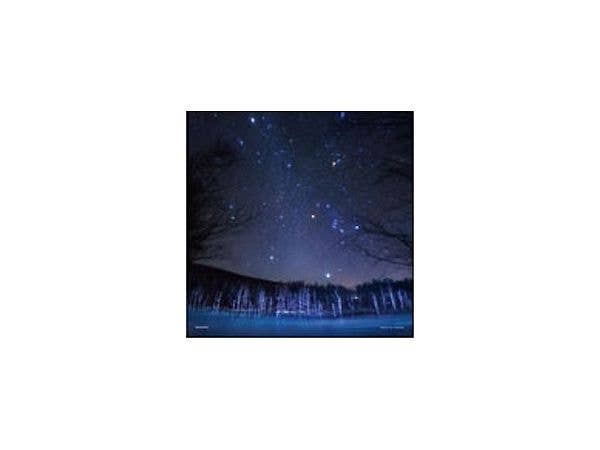 スクエアパズル: 美瑛に降る星のダイヤモンド (北海道) 306ピース (25 x 25cm)