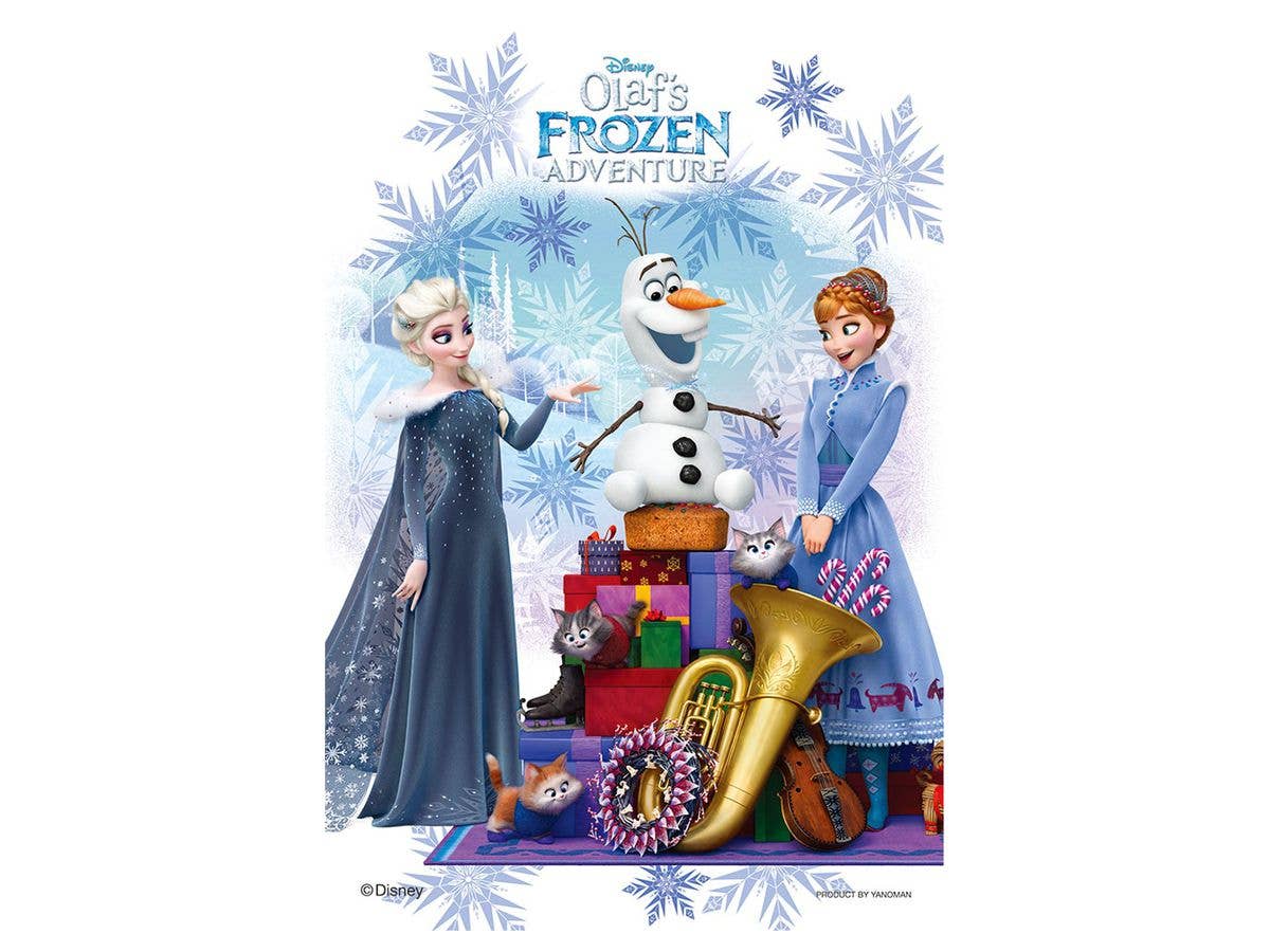 ジグソーパズルプチライト: アナと雪の女王 家族の思い出 99ピース 10cm x 14.7cm