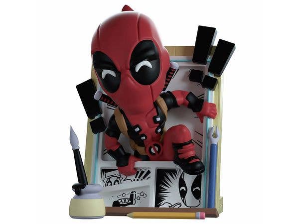 マーベルコミックス/ デッドプール (Deadpool #1 ヴァリアントカバーVer.) ビニールフィギュア
