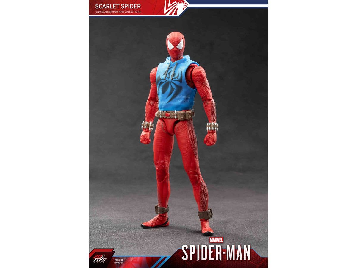 1/10 スパイダーマン:スカーレット・スパイダー (7インチ Xシリーズ)