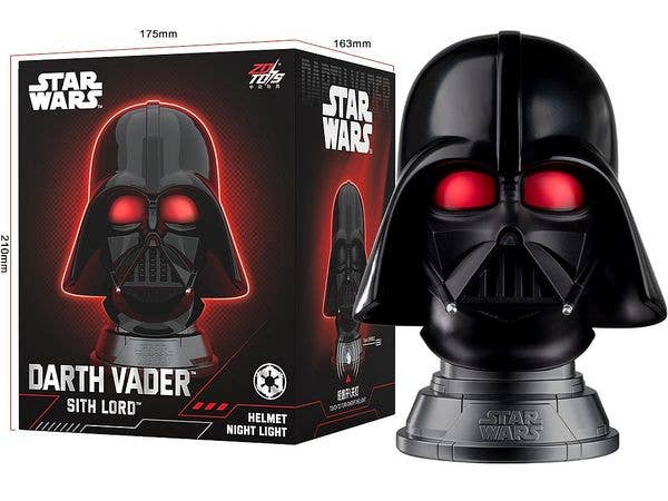 スター・ウォーズ ヘルメットナイトライトシリーズ - ダース・ベイダー