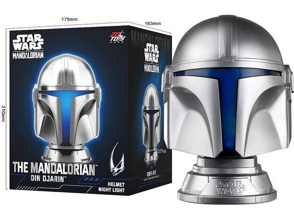 スター・ウォーズ ヘルメットナイトライトシリーズ - マンダロリアン